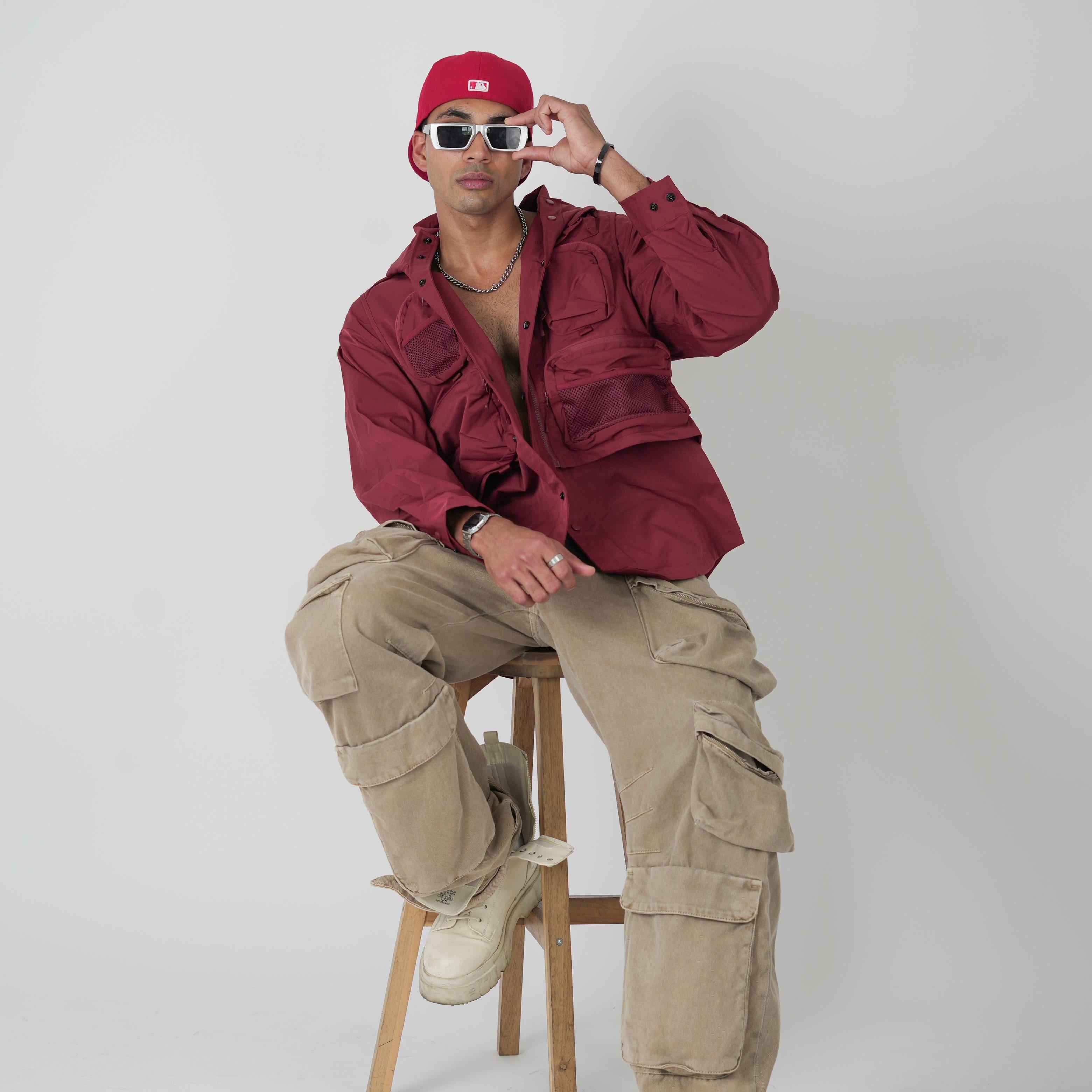 Tactical Utility Cargo Jacket