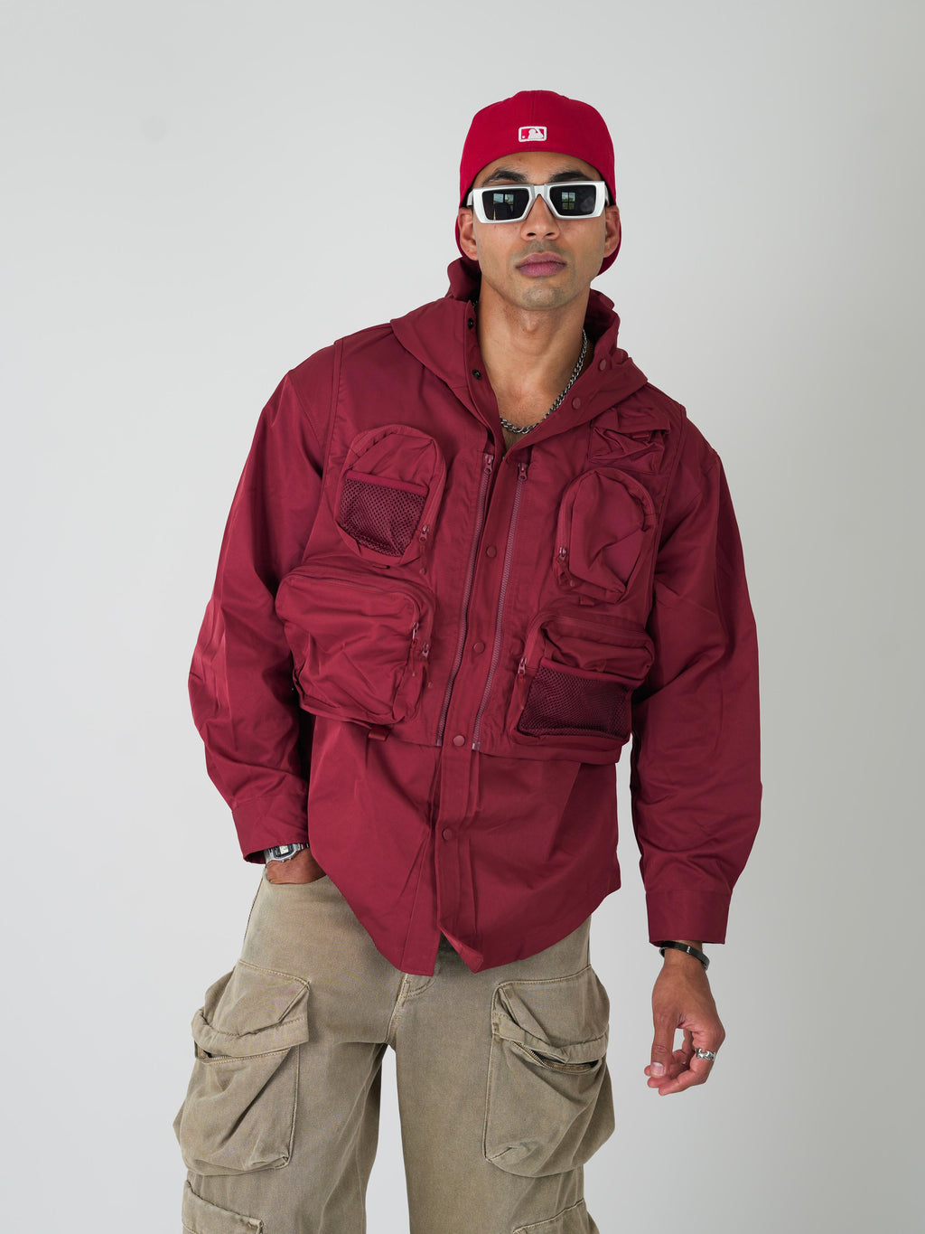 Tactical Utility Cargo Jacket