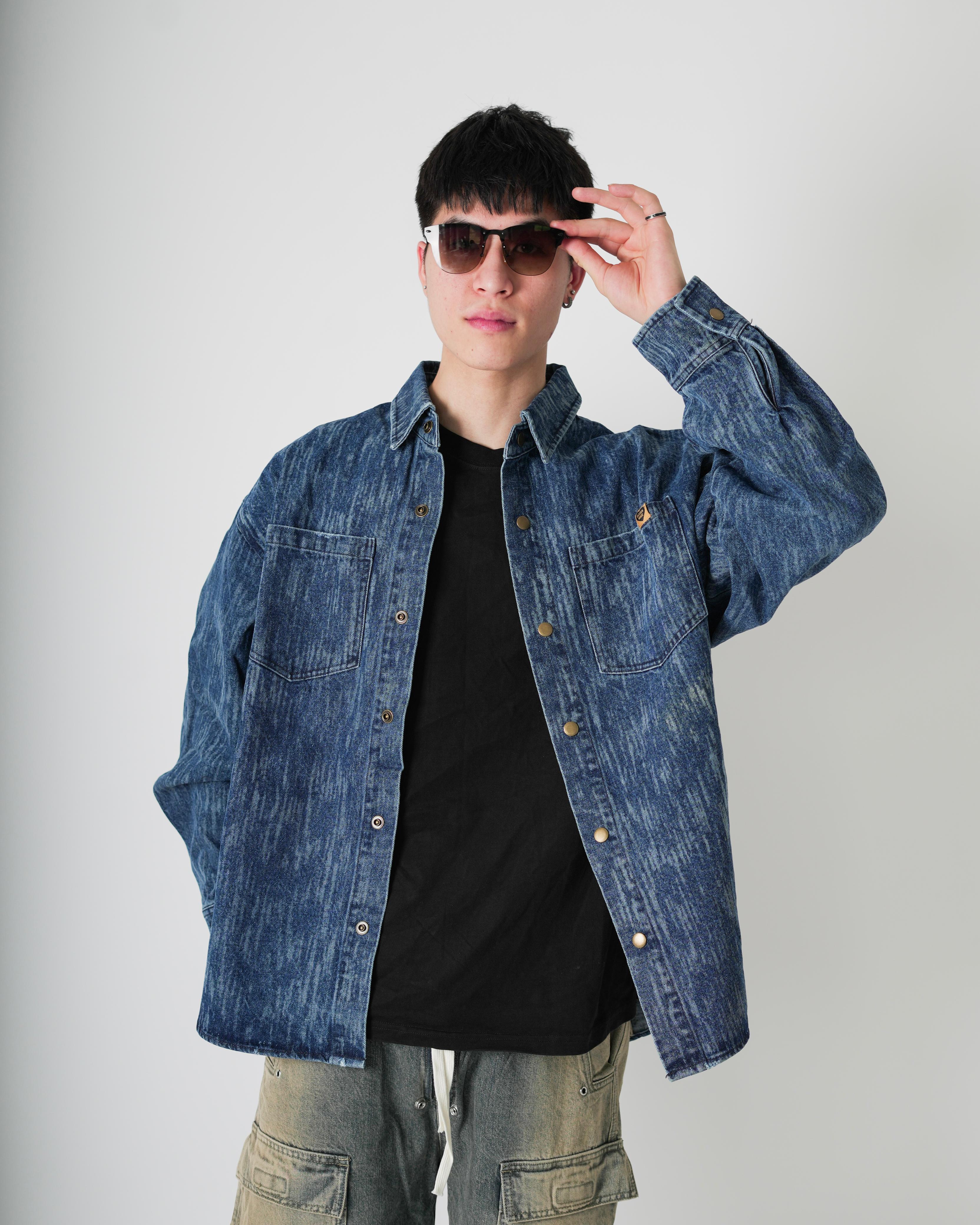 Rugged Denim Street Style