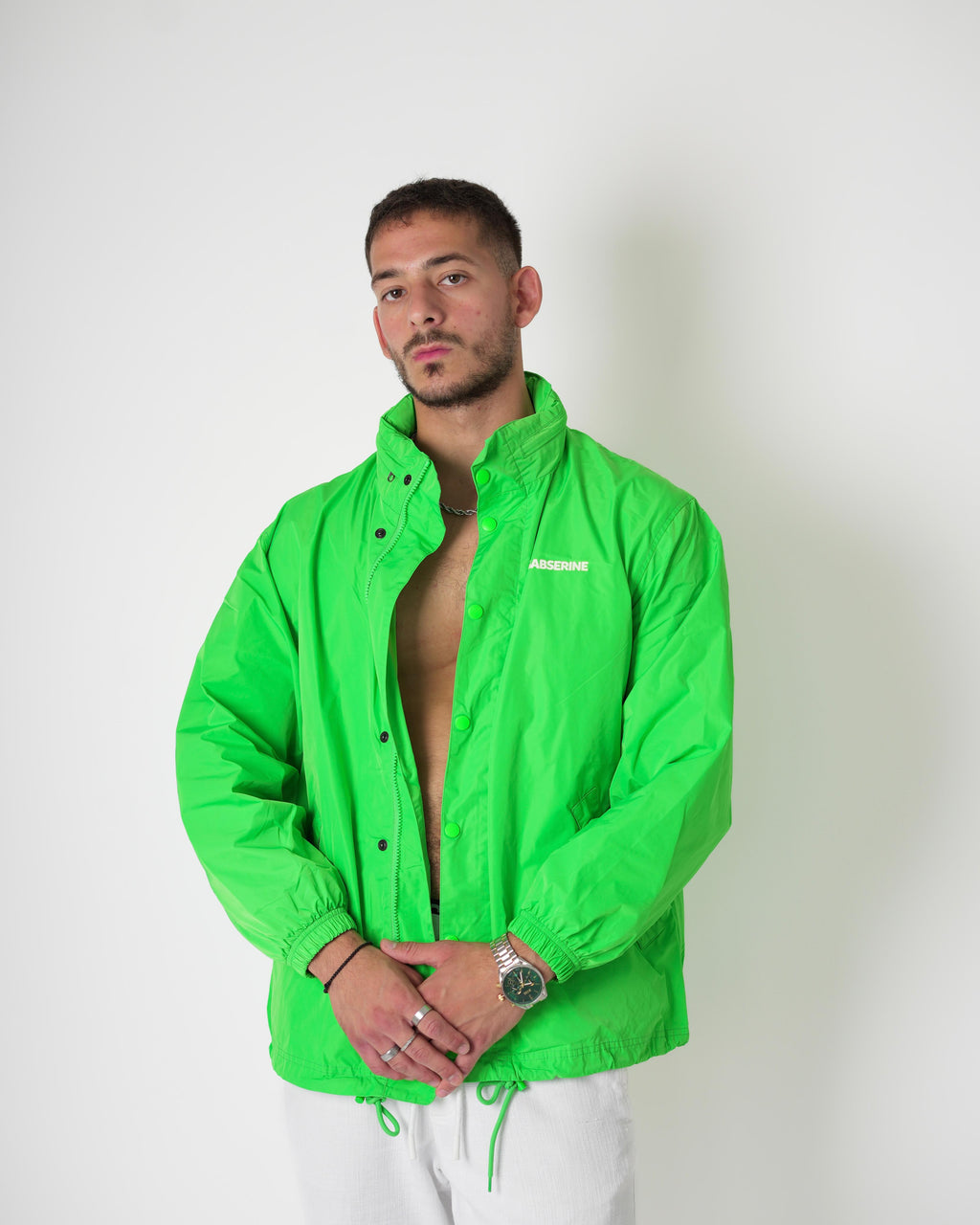 Neon Edge Windbreaker Jacket